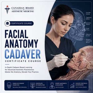 Facial Anatomy Cadaver Certificate Course