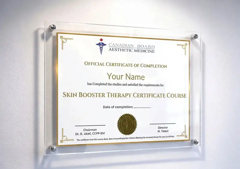 CBAM Skin Booster Certificate
