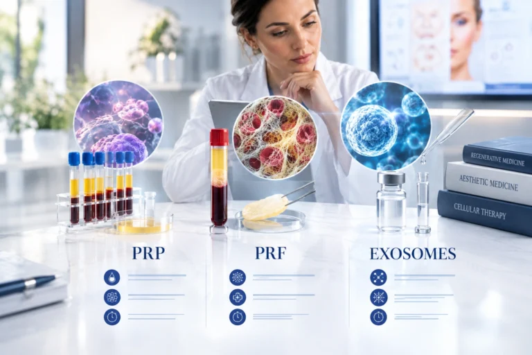 PRP VS PRF VS EXOSOMES: CLINICAL COMPARISON & DECISION GUIDE FOR AESTHETIC PRACTITIONERS