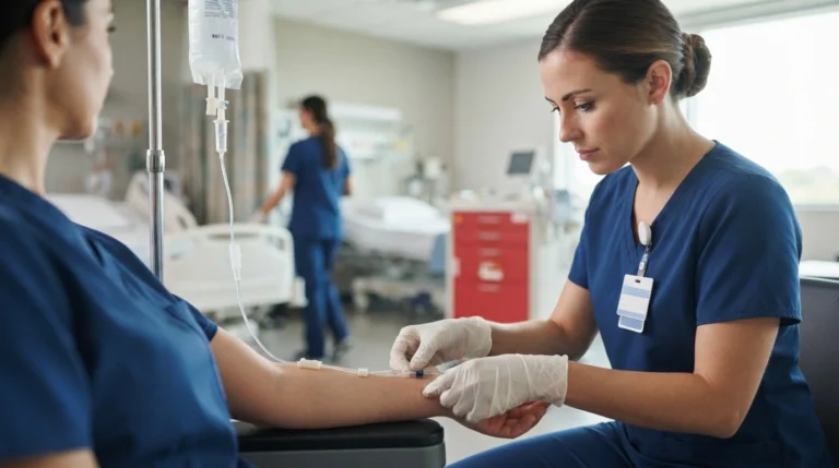 IV Therapy Certification for Nurses: Requirements and Training Guide