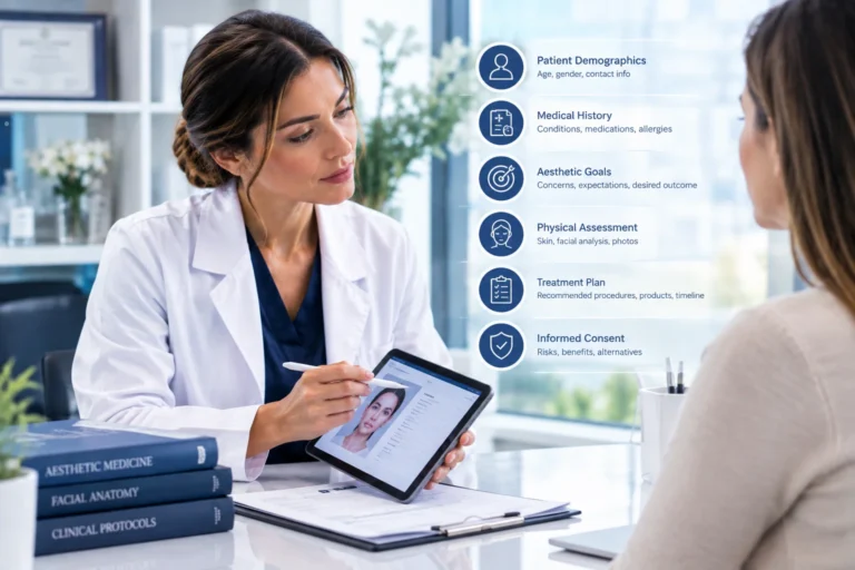 Aesthetic Consultation Documentation: What Should a Patient Assessment Record Include?