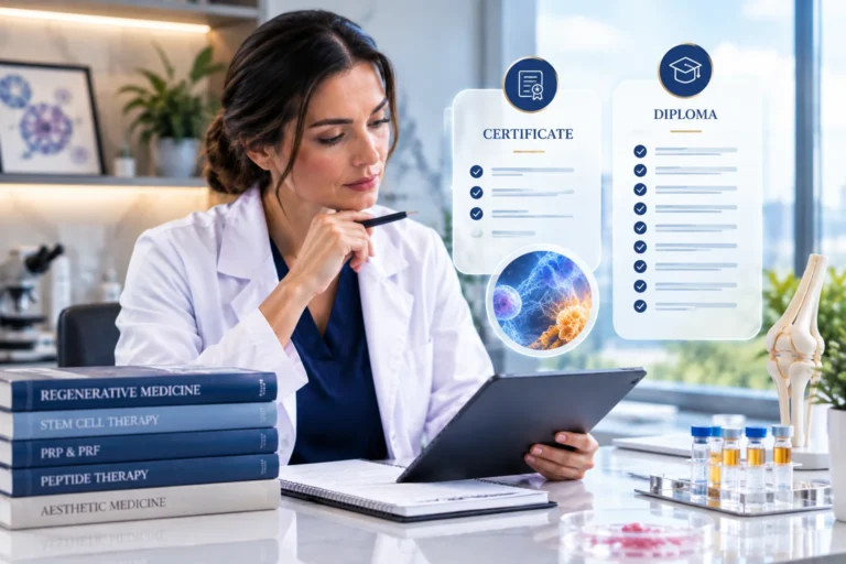Regenerative Medicine Certificate vs Diploma: Comparing Curriculum Breadth